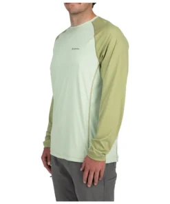 Simms Fishing Products APPAREL Simms Solarflex Crewneck Shirt - Solid