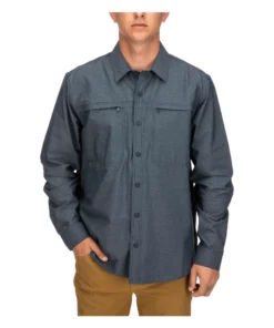Simms Fishing Products Simms Prewett Stretch Woven Long Sleeve Shirt (Closeout) SALE