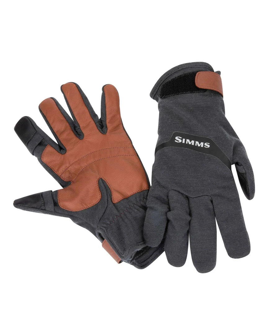 Simms Fishing Products Simms Lightweight Wool Flex Glove GLOVES 3 Simms Fishing Products Simms Lightweight Wool Flex Glove GLOVES