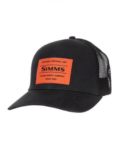 Simms Fishing Products Simms Original Patch Trucker Hat HATS 4 Simms Fishing Products Simms Original Patch Trucker Hat HATS