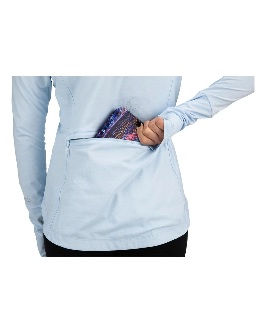 Simms Fishing Products Simms Women's Solarflex Cooling Hoody 15 Simms Fishing Products Simms Women's Solarflex Cooling Hoody