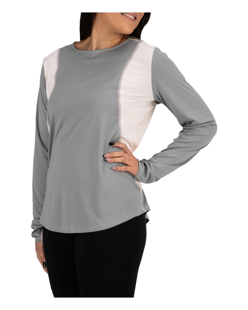 Simms Fishing Products Simms Women's SolarVent Crew 7 Simms Fishing Products Simms Women's SolarVent Crew