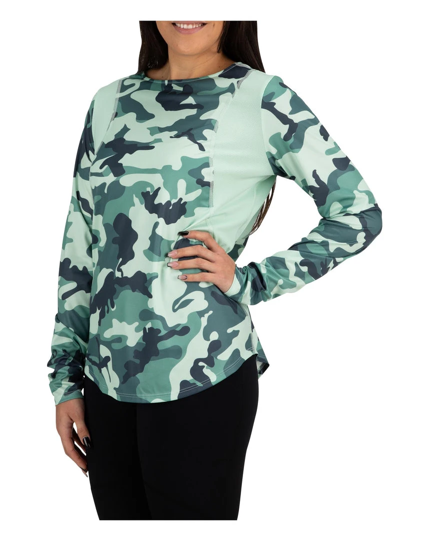 Simms Fishing Products Simms Women's SolarVent Crew 14 Simms Fishing Products Simms Women's SolarVent Crew