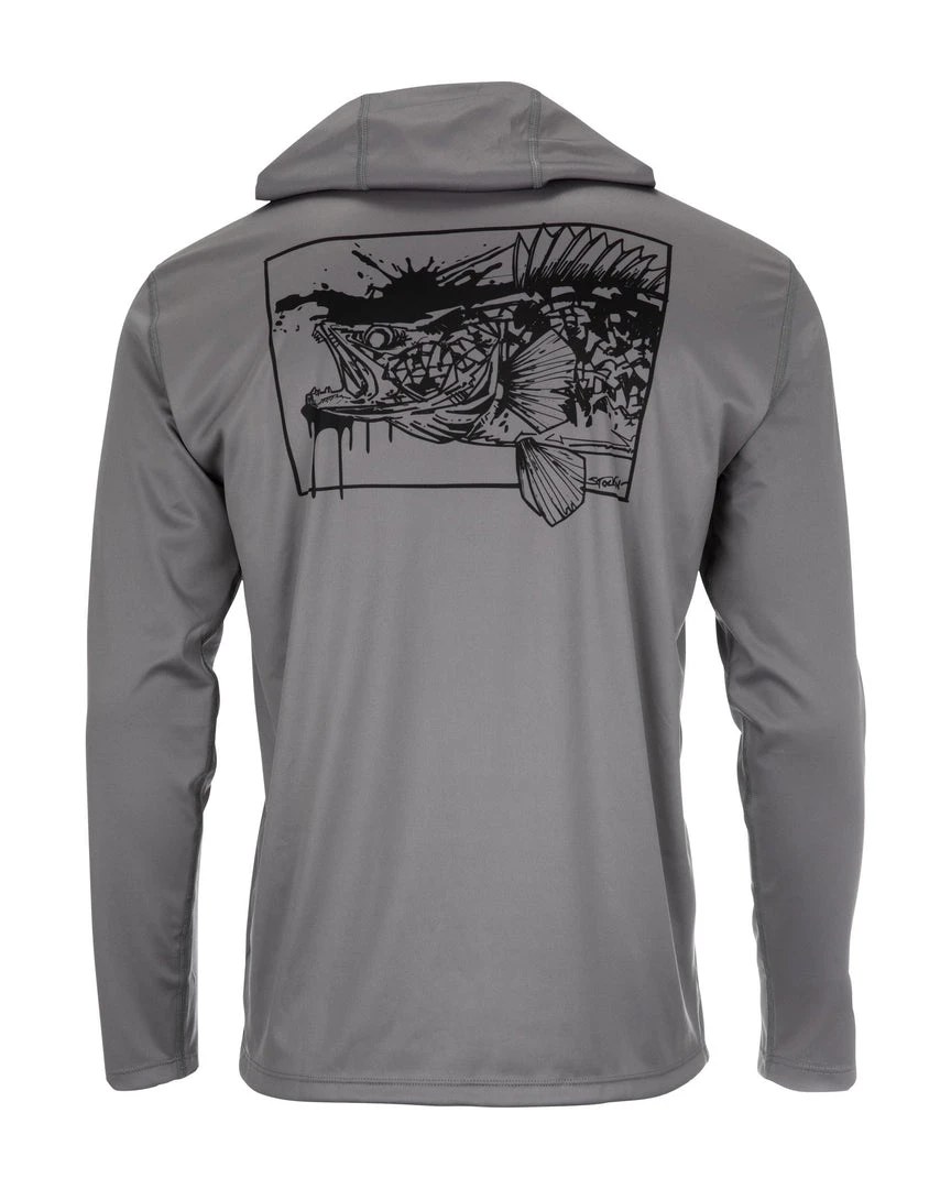 Simms Fishing Products Simms Tech Hoody - Artist Series 8 Simms Fishing Products Simms Tech Hoody - Artist Series
