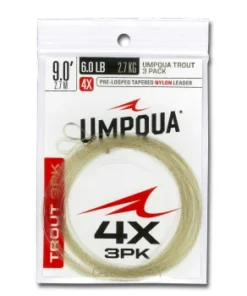 Umpqua Feather Merchants Umpqua Trout Taper Leader - 7.5 Ft - 3 Pack