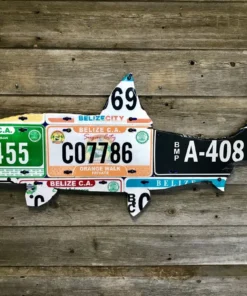 GIFTS FOR AN ANGLER Cody's Fish License Plate Creations - Bonefish
