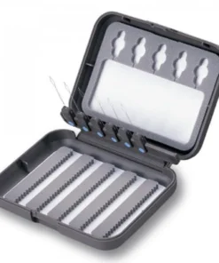 FLY BOXES C&F Design Small 5-Row Fly Box With Threader