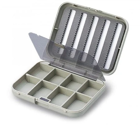 FLY BOXES C&F Design Small 5-Row Fly Box With 8 Compartments 3 FLY BOXES C&F Design Small 5-Row Fly Box With 8 Compartments