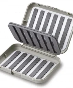 C&F Design Small 12-Row Midge Fly Box With Two-Sided Flip Page FLY BOXES