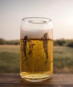 Rep Your Water Beer Can Glass