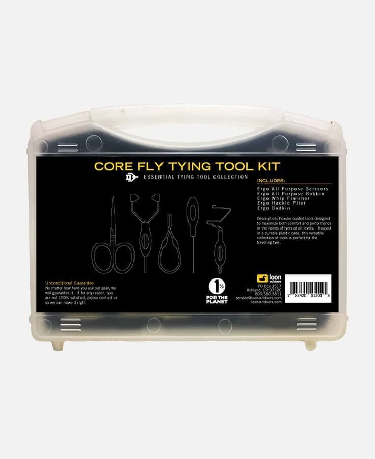 Loon Outdoors Loon Core Fly Tying Kit 6 Loon Outdoors Loon Core Fly Tying Kit