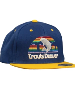 Trouts Fly Fishing Trouts B-Ball Snapback Hat HATS