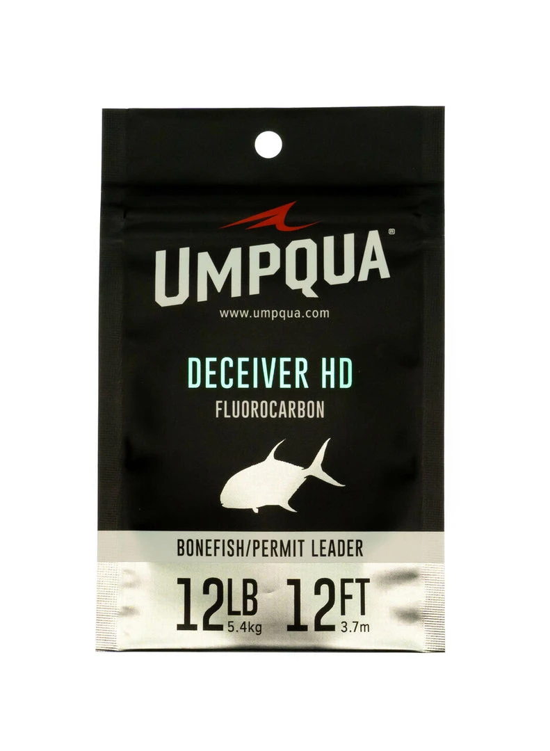 Umpqua Feather Merchants Umpqua Deceiver HD Bonefish/Permit Fluorocarbon Leader 3 Umpqua Feather Merchants Umpqua Deceiver HD Bonefish/Permit Fluorocarbon Leader