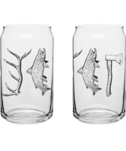 Rep Your Water Beer Can Glass