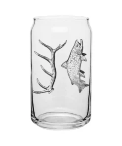 Rep Your Water Beer Can Glass