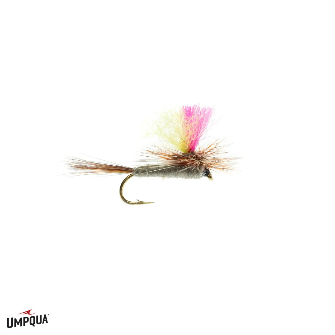 Umpqua Feather Merchants Umpqua Hi-Vis Parachute Adams FLIES 4 Umpqua Feather Merchants Umpqua Hi-Vis Parachute Adams FLIES