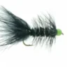 Umpqua Feather Merchants Five Flies May - Hot Head Bugger - Black/Chartreuse