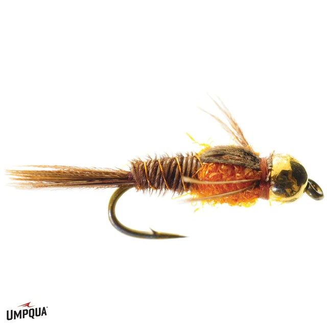 Umpqua Feather Merchants Umpqua Hot Belly Pheasant Tail Gold Bead 4 Umpqua Feather Merchants Umpqua Hot Belly Pheasant Tail Gold Bead