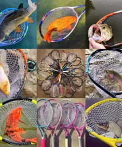 Urban Anglers USA “River Rat” Repurposed Racket Nets