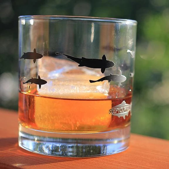 Rep Your Water Old Fashioned Glass 6 Rep Your Water Old Fashioned Glass