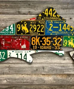 Cody's Fish License Plate Creations - Trout 70 Cody's Fish License Plate Creations - Trout