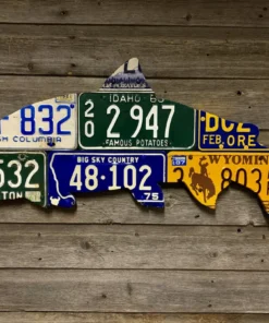 Cody's Fish License Plate Creations - Steelhead 15 Cody's Fish License Plate Creations - Steelhead