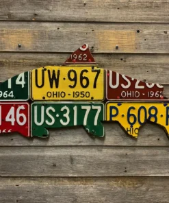 Cody's Fish License Plate Creations - Steelhead 14 Cody's Fish License Plate Creations - Steelhead