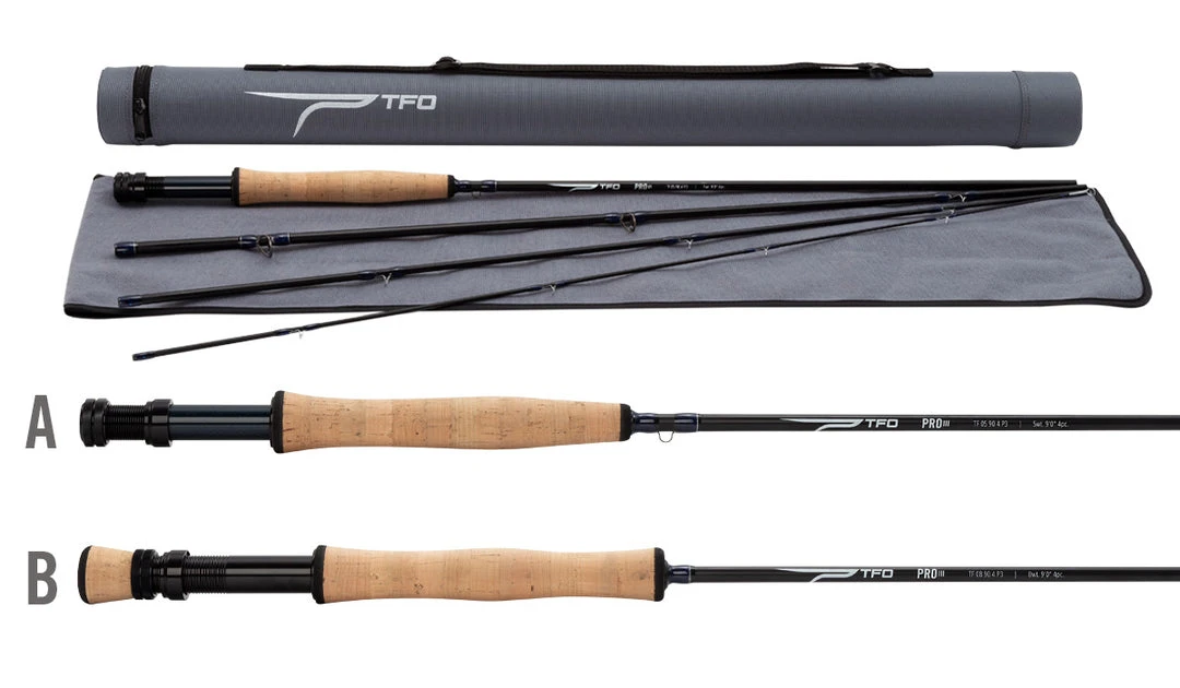 TROUT Temple Fork Outfitters Pro III Fly Rod 3 TROUT Temple Fork Outfitters Pro III Fly Rod
