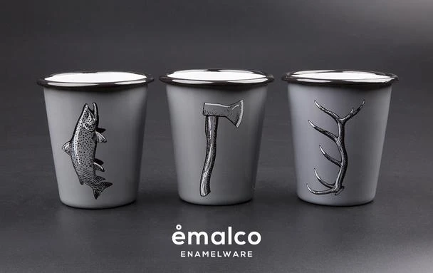 COOLERS & HYDRATION Rep Your Water Enamel Tumbler 3 COOLERS & HYDRATION Rep Your Water Enamel Tumbler