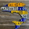 Cody's Fish License Plate Creations - Salmon GIFTS FOR AN ANGLER