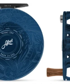 Abel Reels Abel Sealed Drag Salt (SDS) Fly Reel - Custom 7/8 Underwood - Slammin' Deep Blue