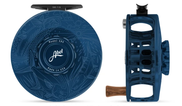 Abel Reels Abel Sealed Drag Salt (SDS) Fly Reel - Custom 7/8 Underwood - Slammin' Deep Blue 4 Abel Reels Abel Sealed Drag Salt (SDS) Fly Reel - Custom 7/8 Underwood - Slammin' Deep Blue