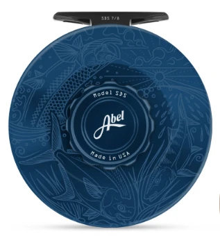 Abel Reels Abel Sealed Drag Salt (SDS) Fly Reel - Custom 7/8 Underwood - Slammin' Deep Blue 3 Abel Reels Abel Sealed Drag Salt (SDS) Fly Reel - Custom 7/8 Underwood - Slammin' Deep Blue