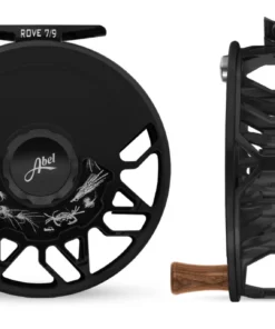 Abel Reels FRESHWATER FLY REELS Abel Rove Fly Reel - Black 7/9 - Aluminum Handle