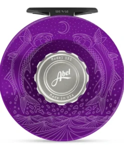 Abel Reels Abel Sealed Drag Salt (SDS) Fly Reel - Custom 9/10 Purple Underwood Moondance