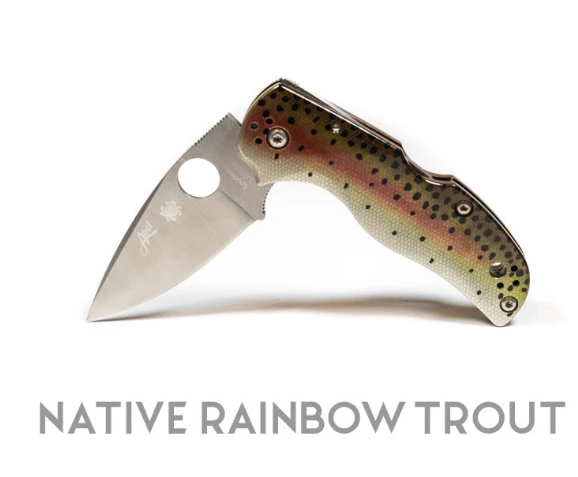 Abel Reels ACCESSORIES Abel X Spyderco Native 5 Knives 5 Abel Reels ACCESSORIES Abel X Spyderco Native 5 Knives