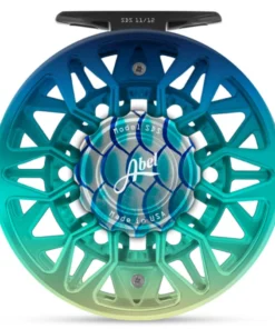 Abel Reels Abel Sealed Drag Salt (SDS) Fly Reel - Custom 11/12 Flats Fade Tarpon Drag Knob