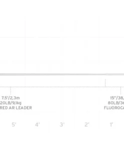 Scientific Anglers Toothy Fish Stealth Leader