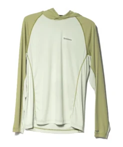Simms Fishing Products Trouts X Simms Bugstopper Solarflex Hoody - Light Green/Sage Heather