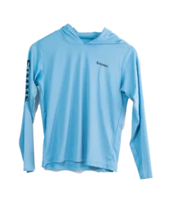 Simms Fishing Products Trouts X Simms Kid's Solar Tech Hoody - Faded Denim 5 Simms Fishing Products Trouts X Simms Kid's Solar Tech Hoody - Faded Denim