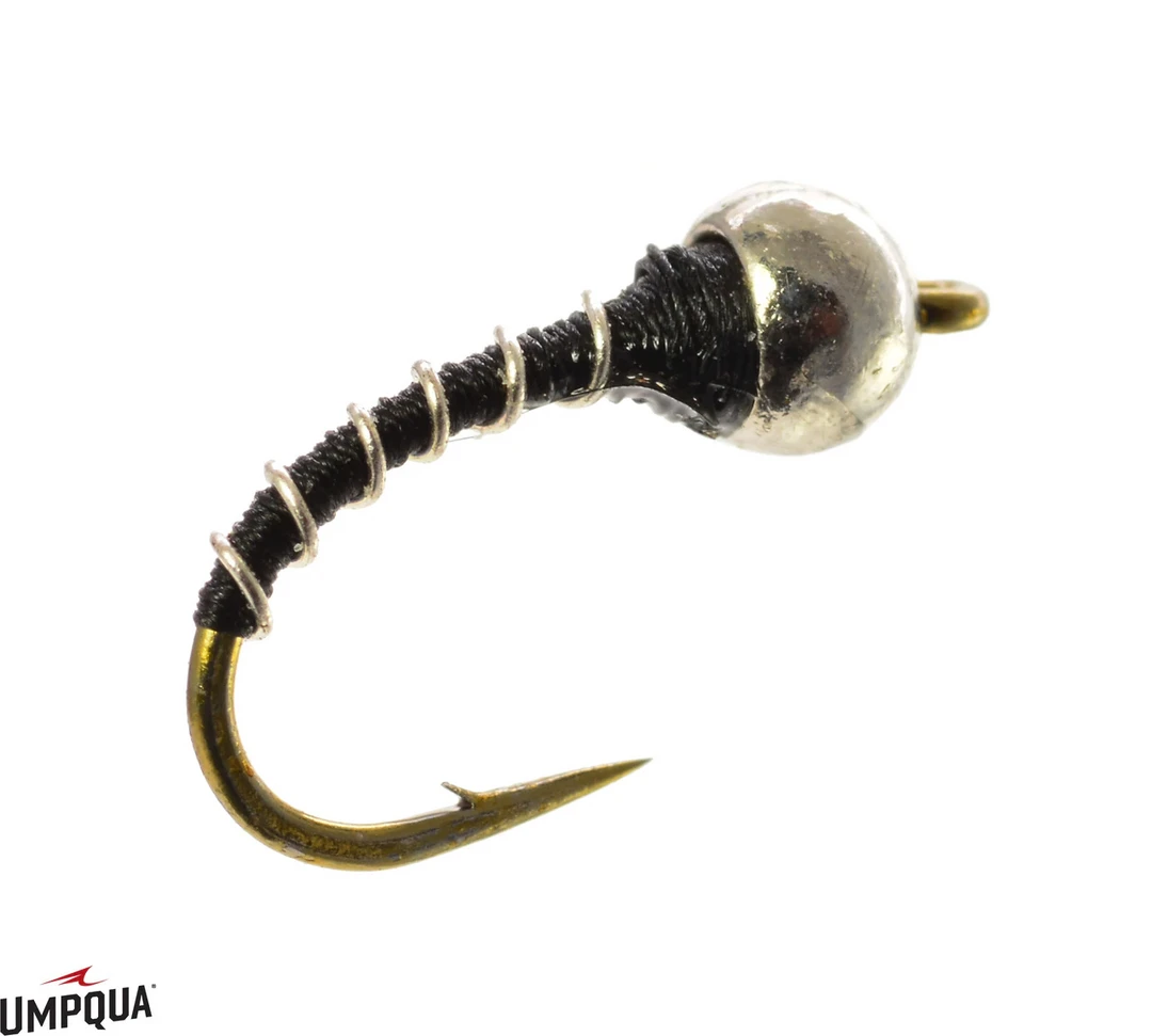 Umpqua Feather Merchants TROUT Umpqua Tungsten Zebra Midge Thin 5 Umpqua Feather Merchants TROUT Umpqua Tungsten Zebra Midge Thin