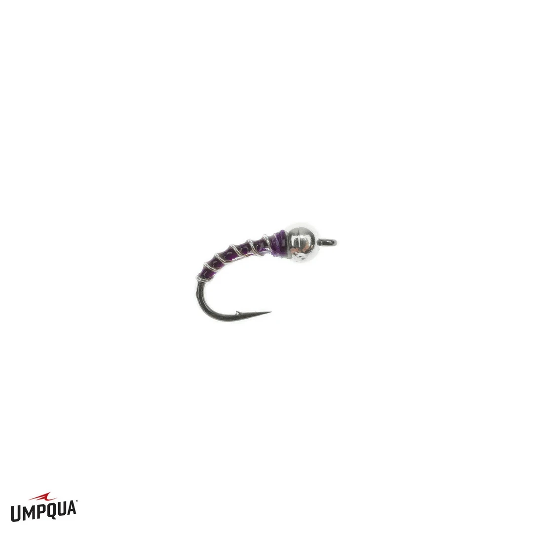 Umpqua Feather Merchants TROUT Umpqua Tungsten Zebra Midge Thin 4 Umpqua Feather Merchants TROUT Umpqua Tungsten Zebra Midge Thin