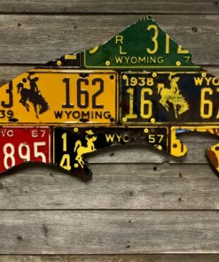 Cody's Fish License Plate Creations - Trout