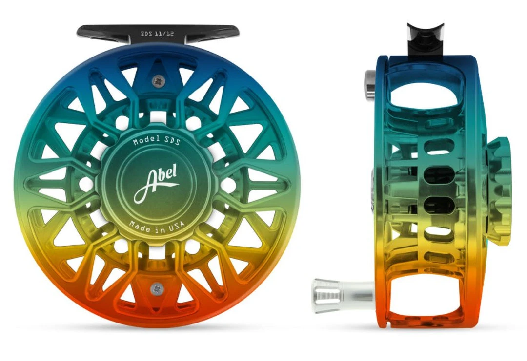 Abel Reels Abel Sealed Drag Salt (SDS) Fly Reel - Custom 11/12 Baja Fade 4 Abel Reels Abel Sealed Drag Salt (SDS) Fly Reel - Custom 11/12 Baja Fade