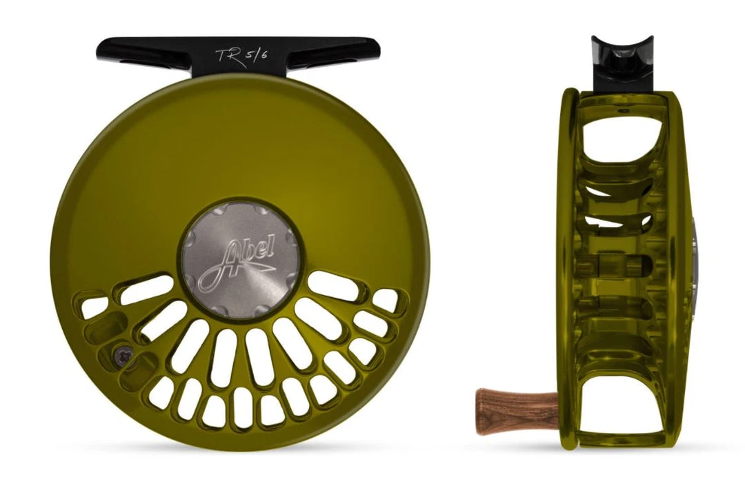 Abel Reels Abel TR Fly Reel - Custom 5/6 Olive 4 Abel Reels Abel TR Fly Reel - Custom 5/6 Olive