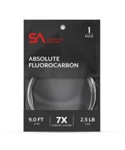 Scientific Anglers Absolute Fluorocarbon Leader - 9'