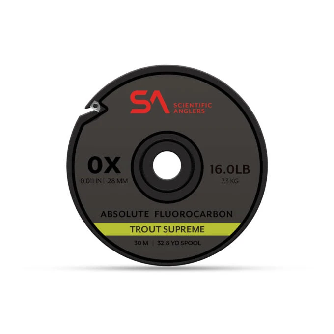 Scientific Anglers Absolute Trout Supreme Fluorocarbon Tippet 3 Scientific Anglers Absolute Trout Supreme Fluorocarbon Tippet