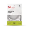 Scientific Anglers Absolute Trout Leader 3 Pack - 7.5' 1 Scientific Anglers Absolute Trout Leader 3 Pack - 7.5'