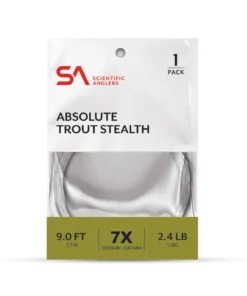 Scientific Anglers Absolute Trout Stealth Leader - 9'