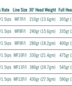 Rio Products SALTWATER FLY LINES RIO Elite Flats Pro 15' Clear Tip Fly Line